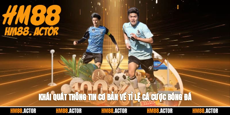  Khái quát thông tin cơ bản về tỉ lệ cá cược bóng đá 